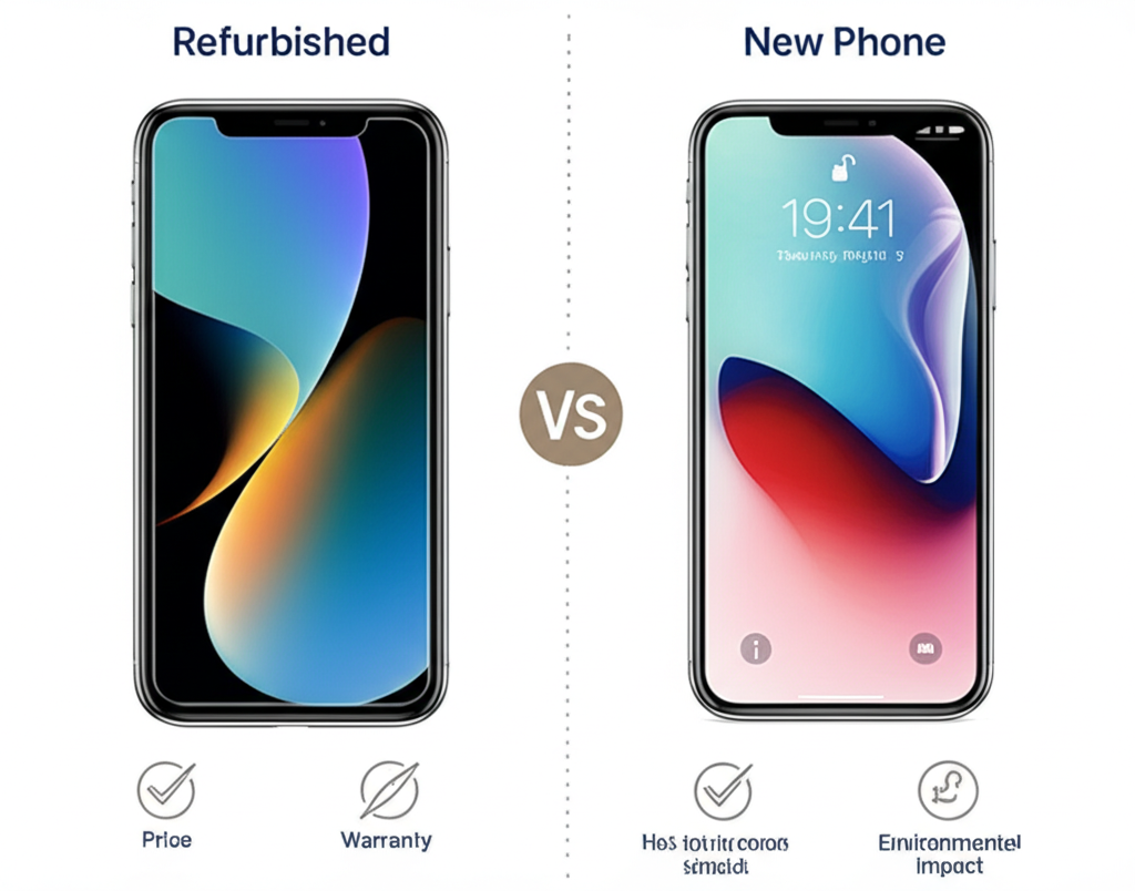 Refurbished vs nieuw
